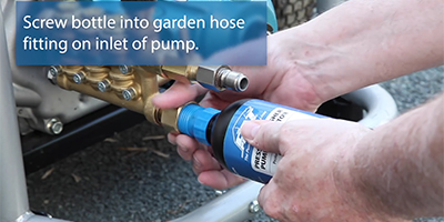 Pressure Washer Pump Protector Usage