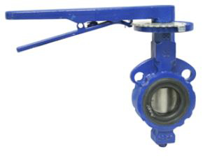 wafer style butterfly valve