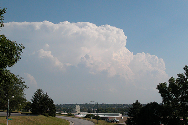 Great location for storm watching.